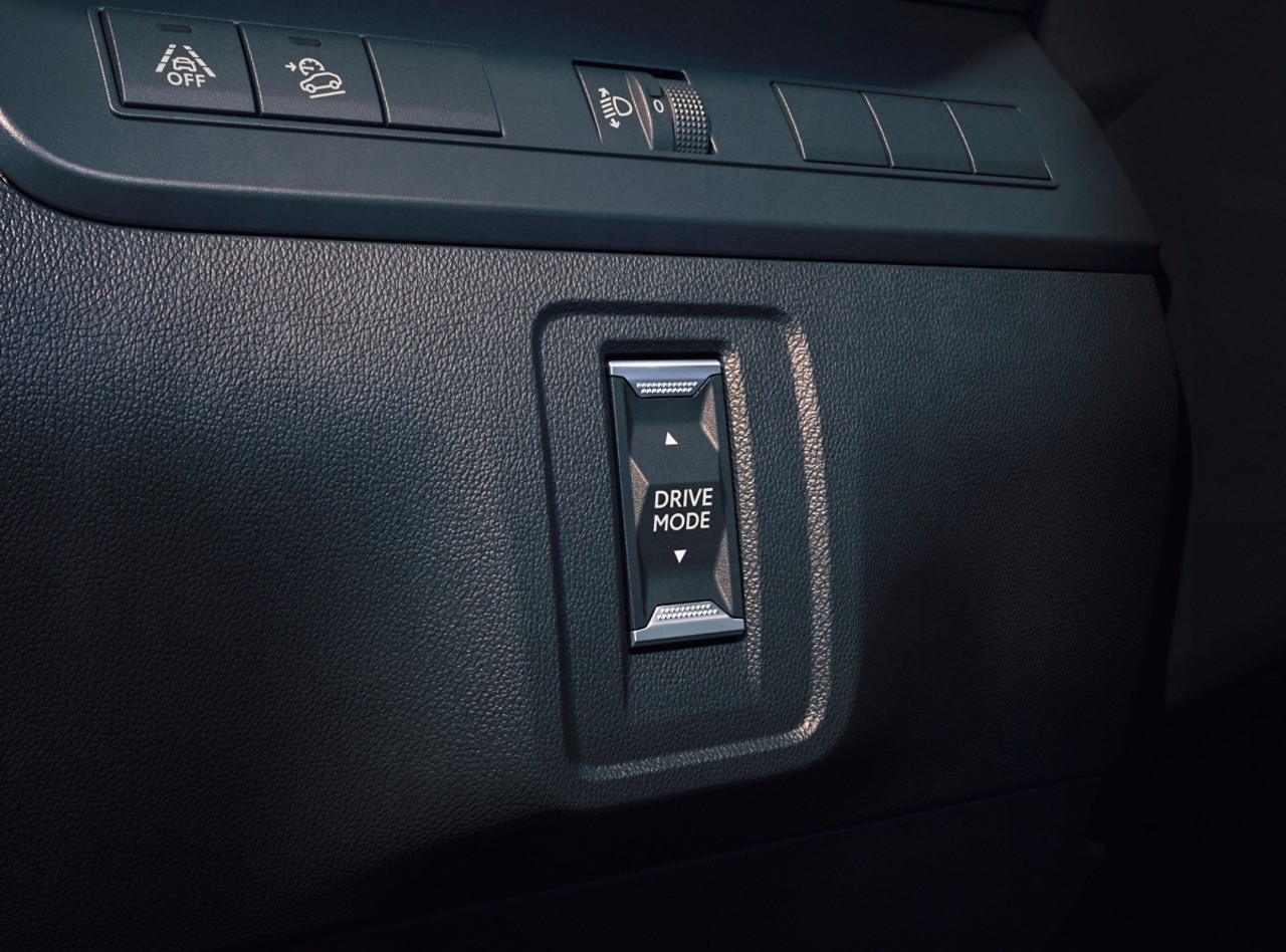 The Proace Electric’s Toyota Traction Select Switch